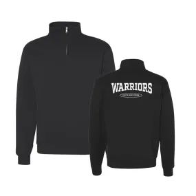 Grad 2025 Nublend® Cadet Collar Quarter-Zip Sweatshirt - Black (Windermere)