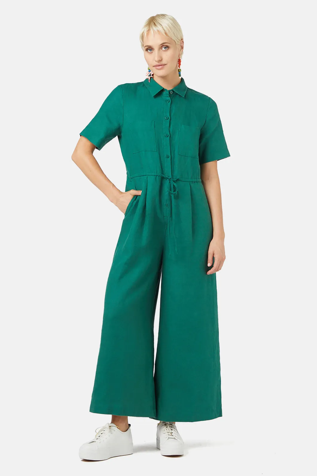 Green Thumbs Pantsuit