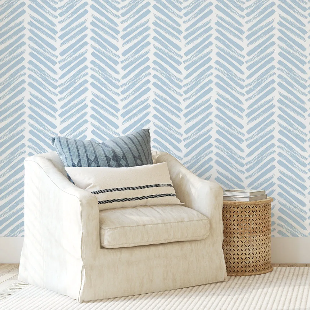 Herringbone Wallpaper