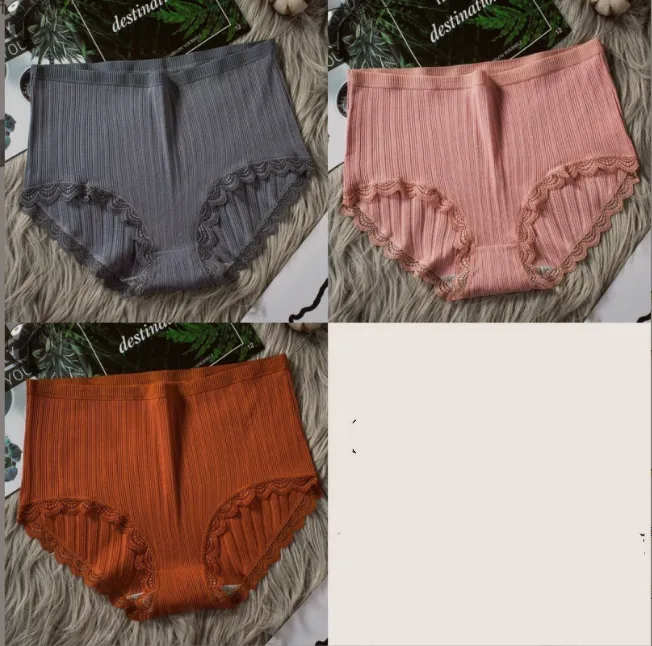 High Waist Breathable Cotton Underwear