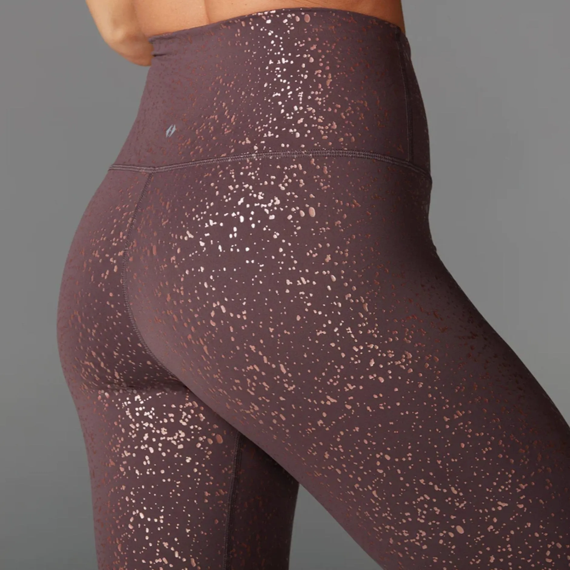 High Waisted 7/8 Leggings - Quartz Glimmer