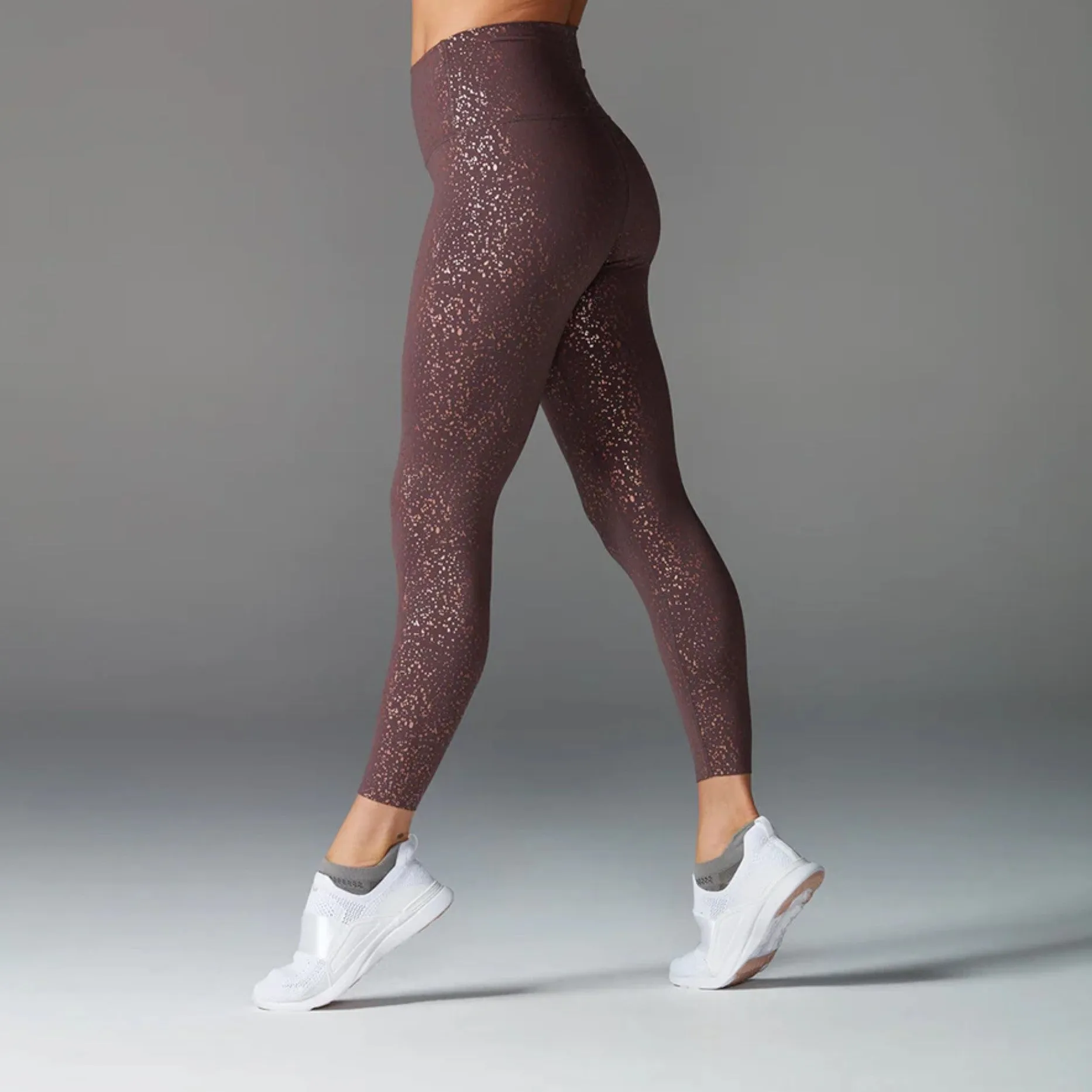 High Waisted 7/8 Leggings - Quartz Glimmer