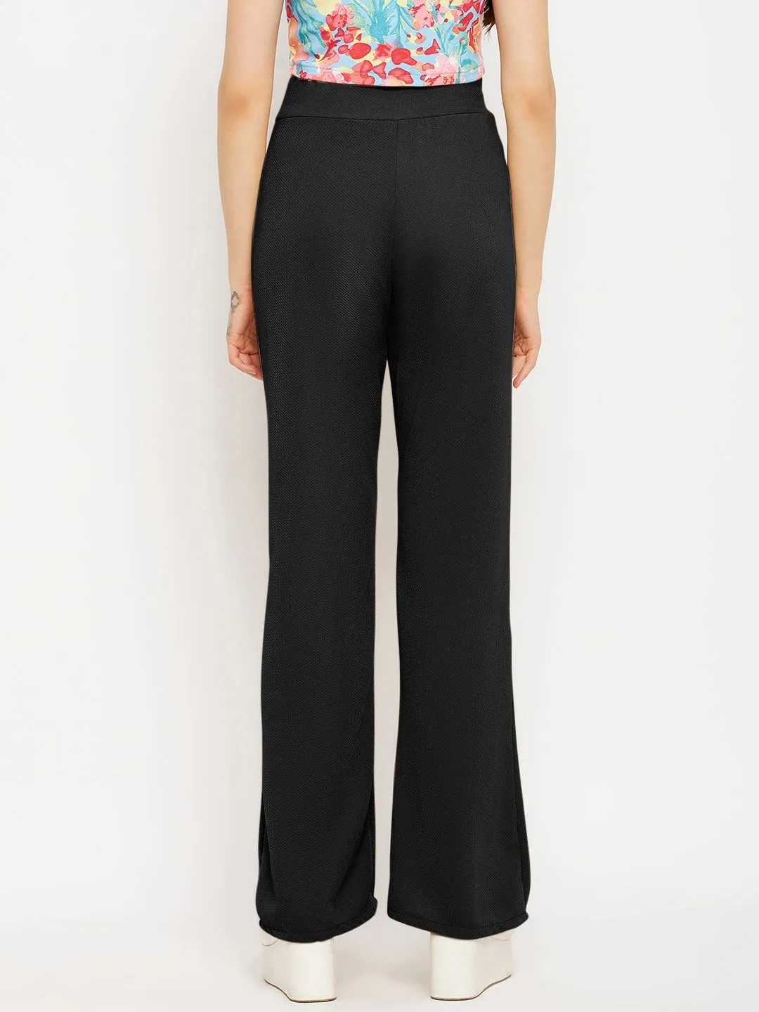 High Waisted Stretchy Parallel Pants