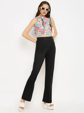 High Waisted Stretchy Parallel Pants