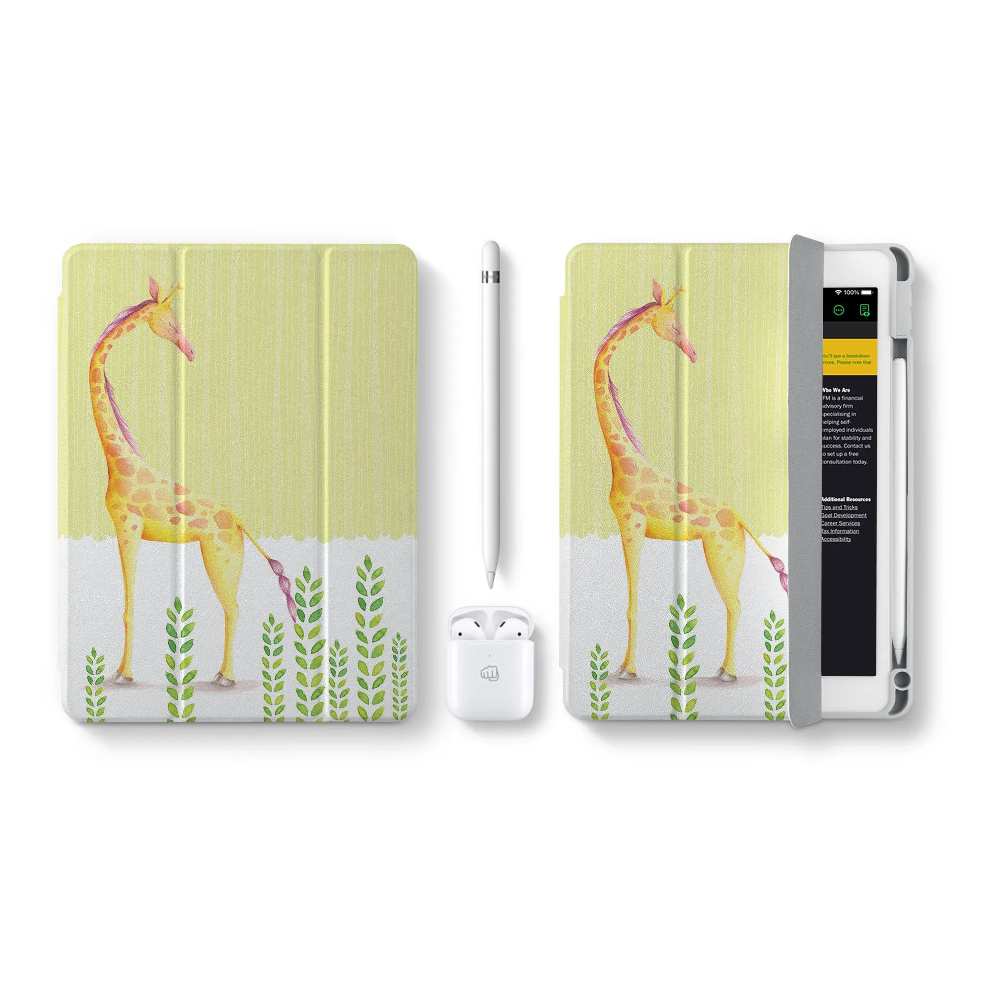 iPad 360 Elite Case - Cute Animal 2