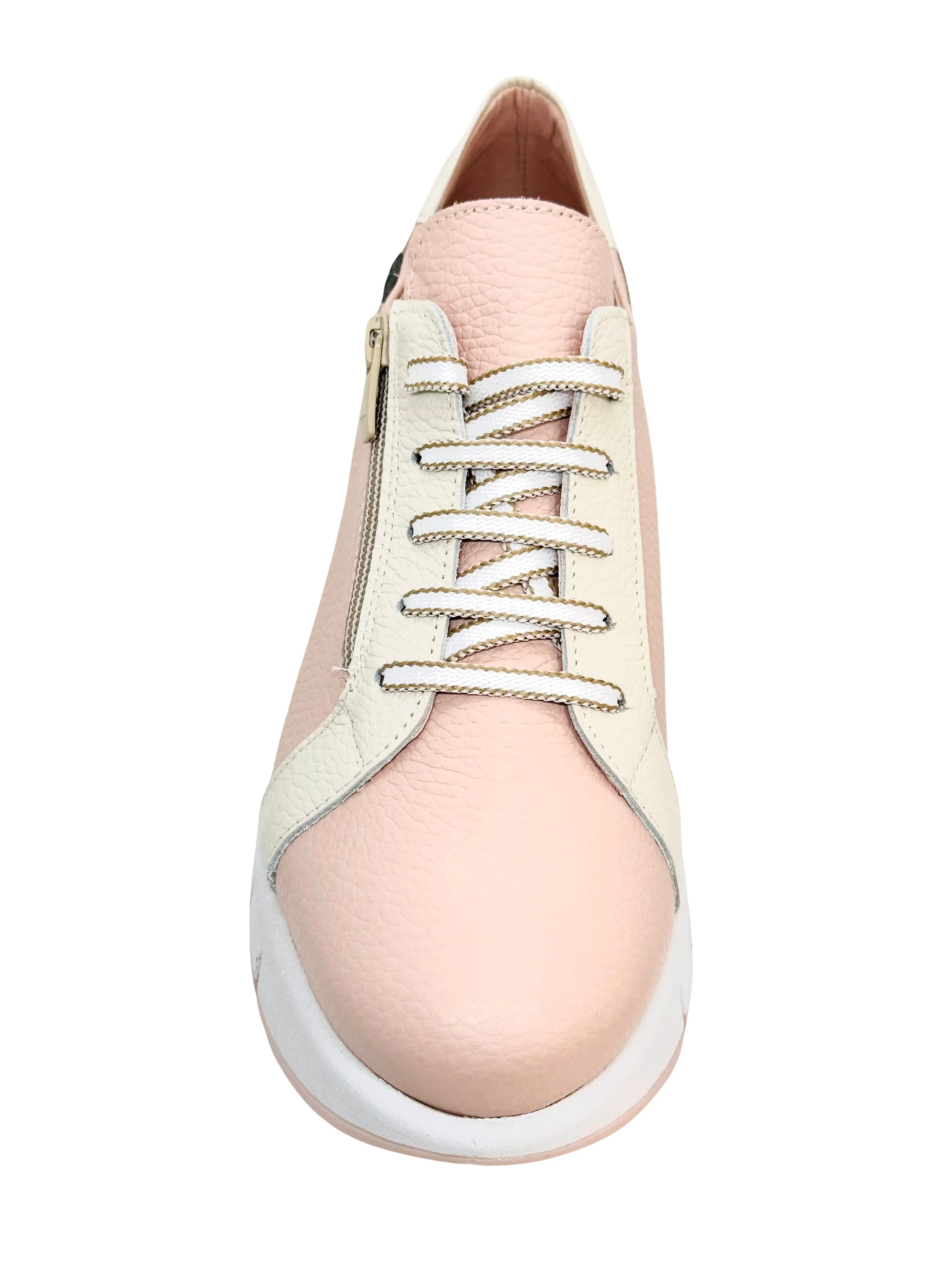 Jose Saenz Davina Ladies Flatform Leather Sneaker