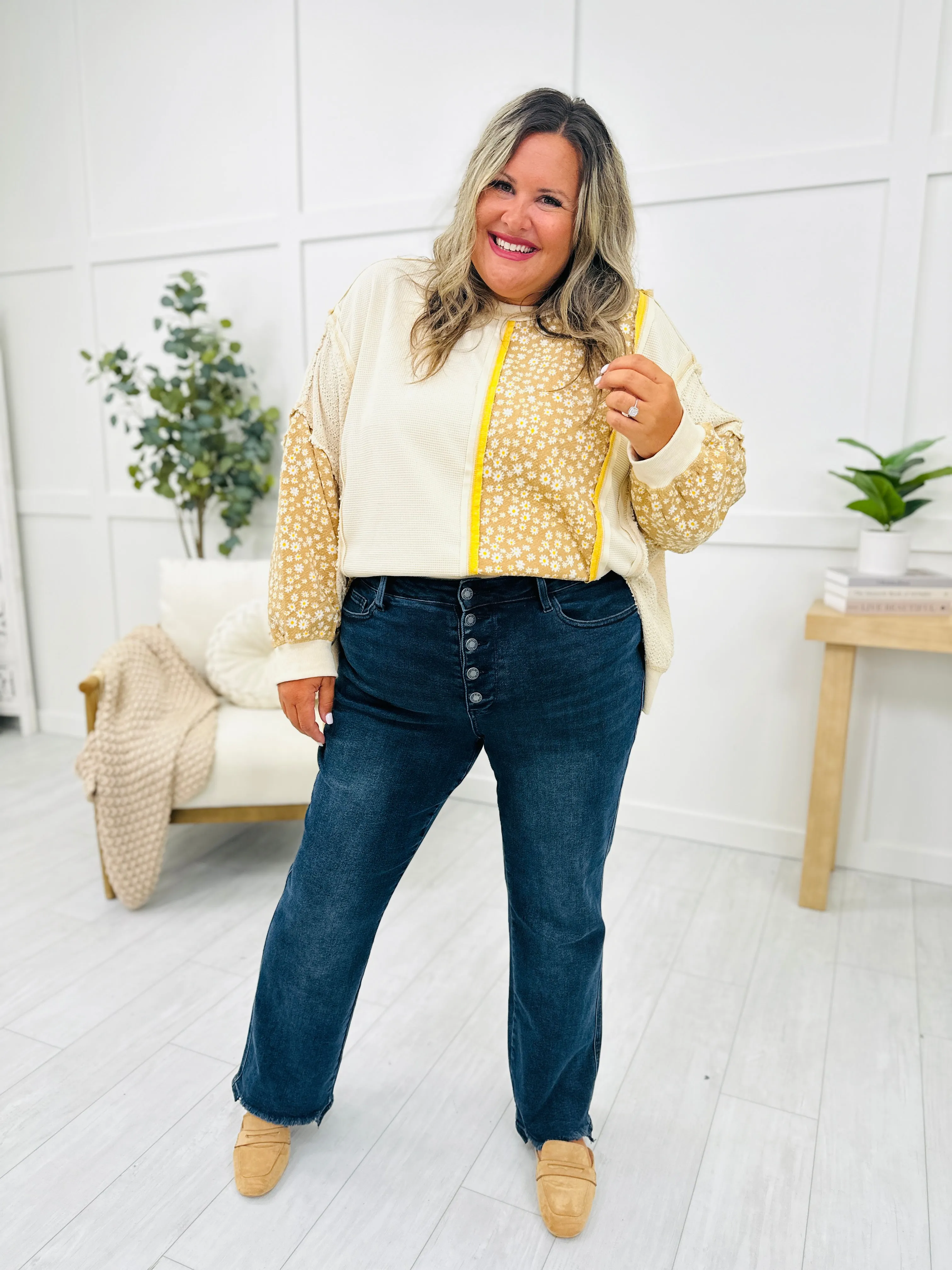 Judy Blue Stay Fly Button Fly Straight Leg Jeans