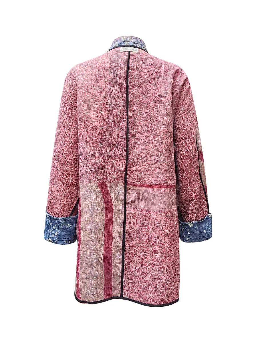 kantha vintage long jacket sarveshwar