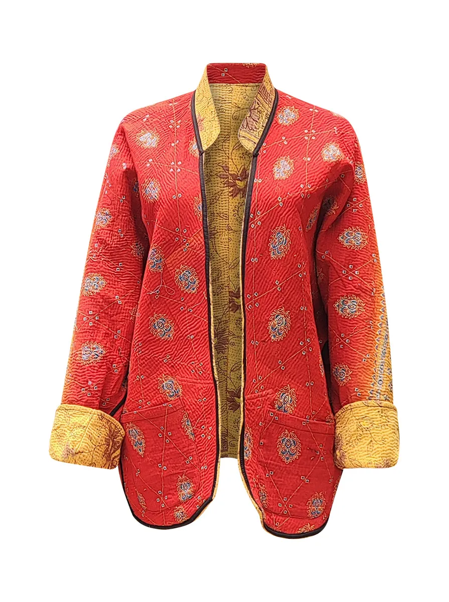 kantha vintage short jacket shantah