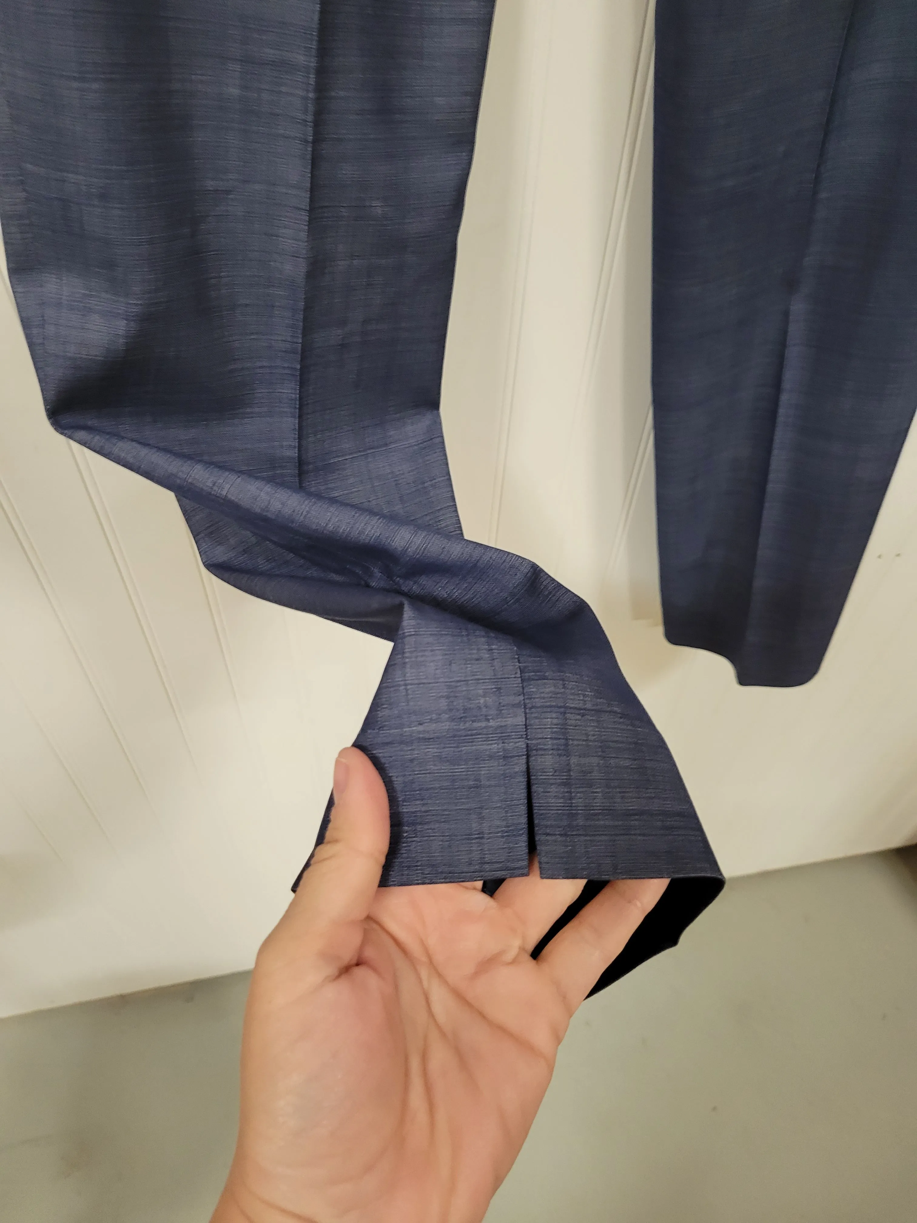 Lafayette 148 New York Blue Dress Pants