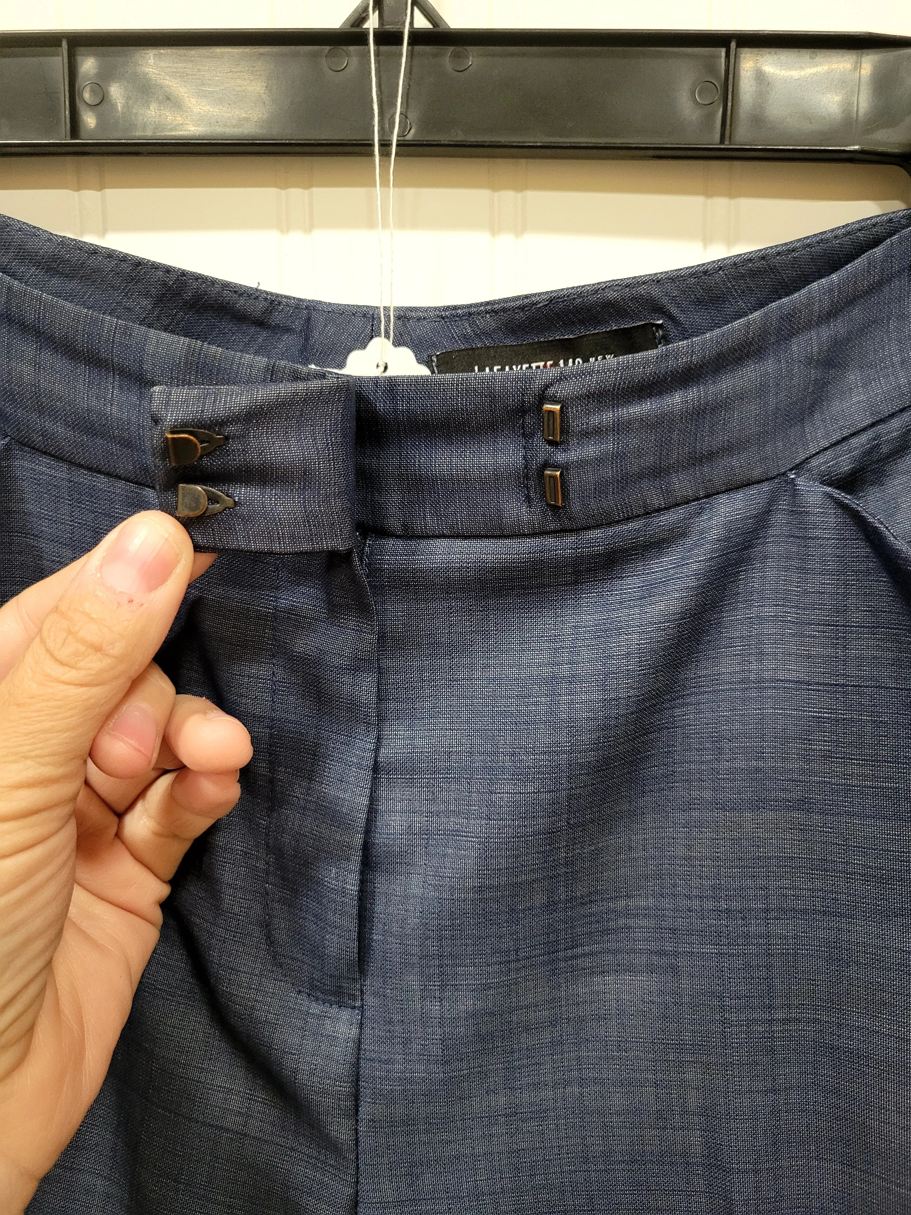 Lafayette 148 New York Blue Dress Pants