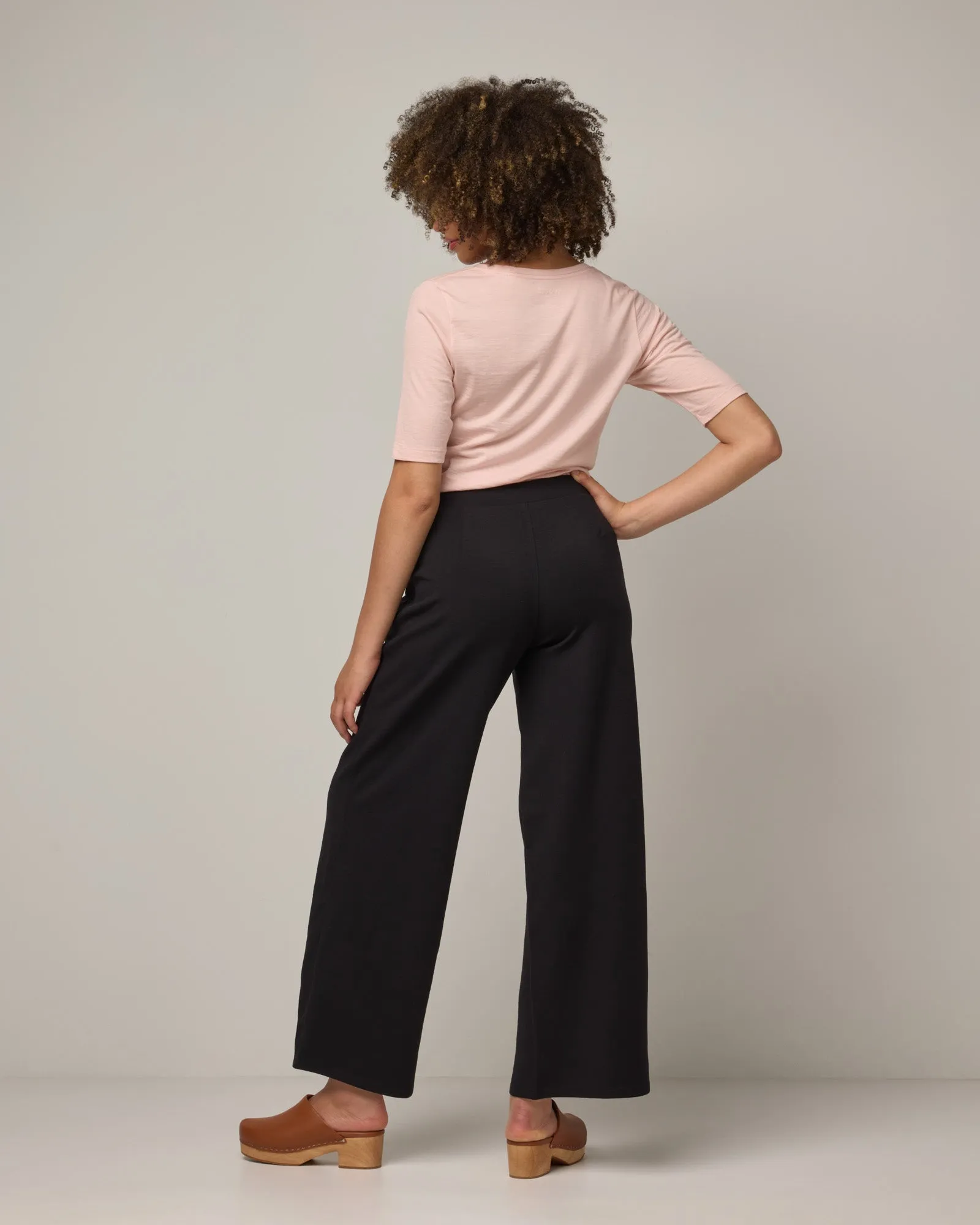 Lane Wide Leg Ponte Pant (Coming Soon)