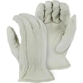 Leather Drivers Glove - Keystone, Shirred Back (PK 12 Pairs)