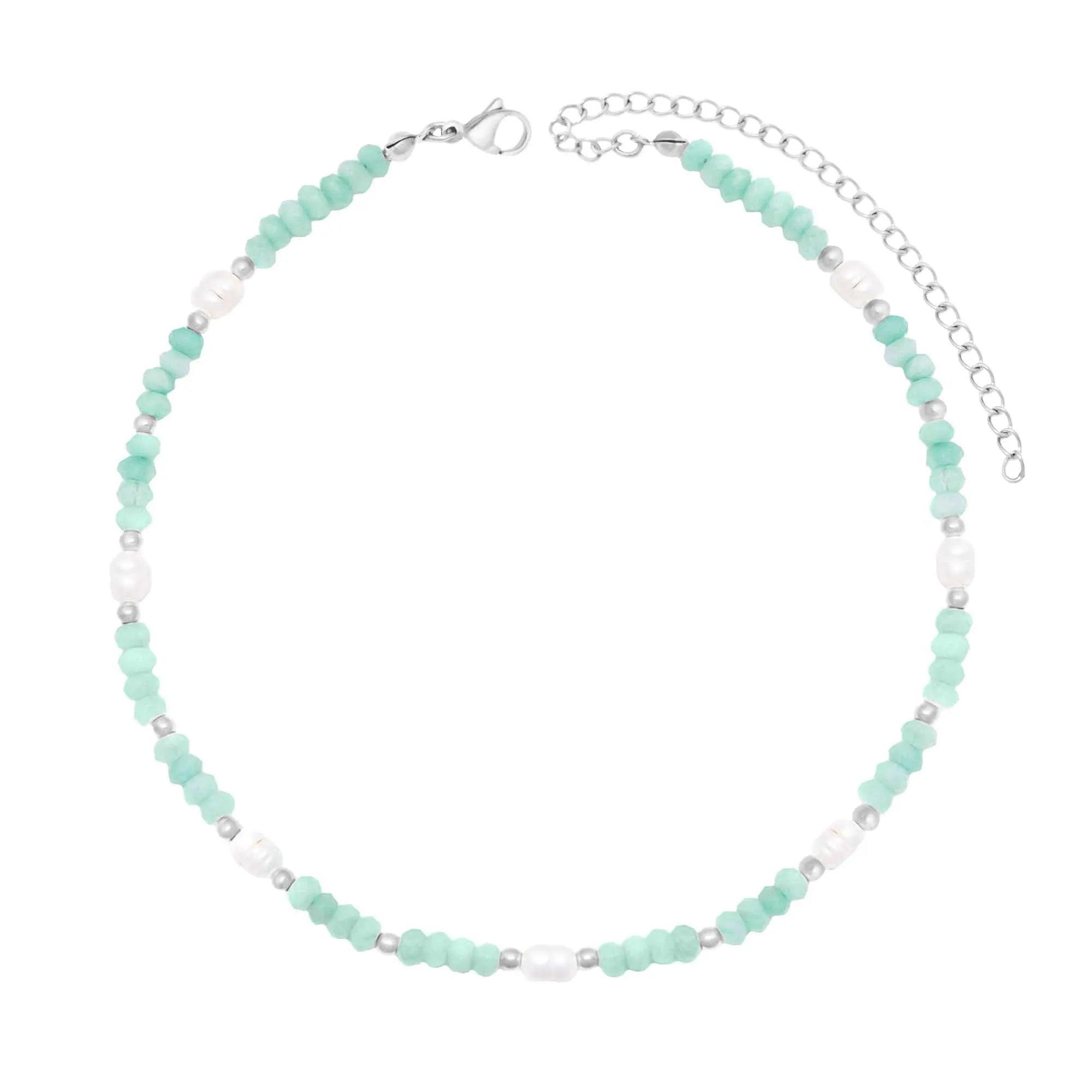 Lila Pearl Choker