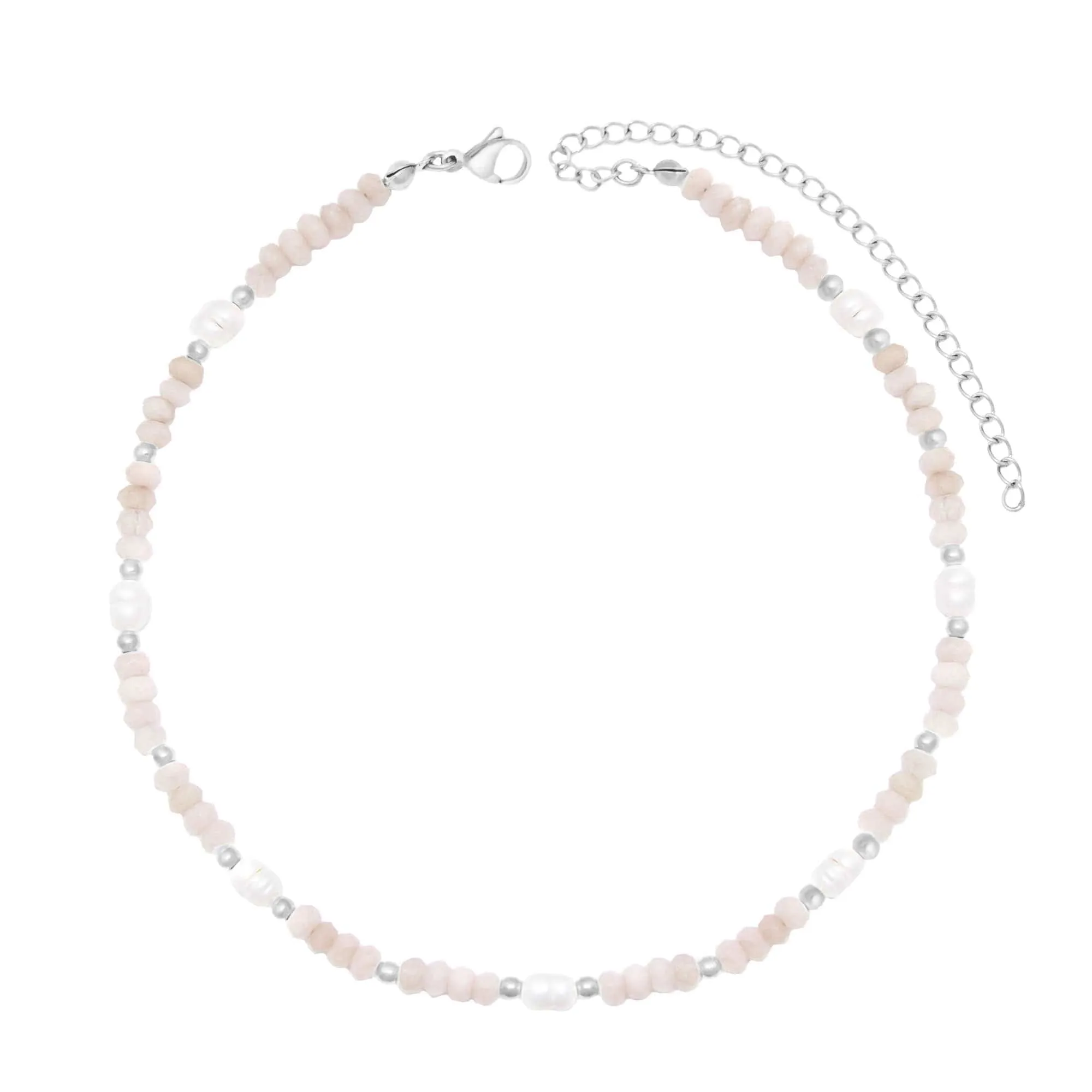 Lila Pearl Choker