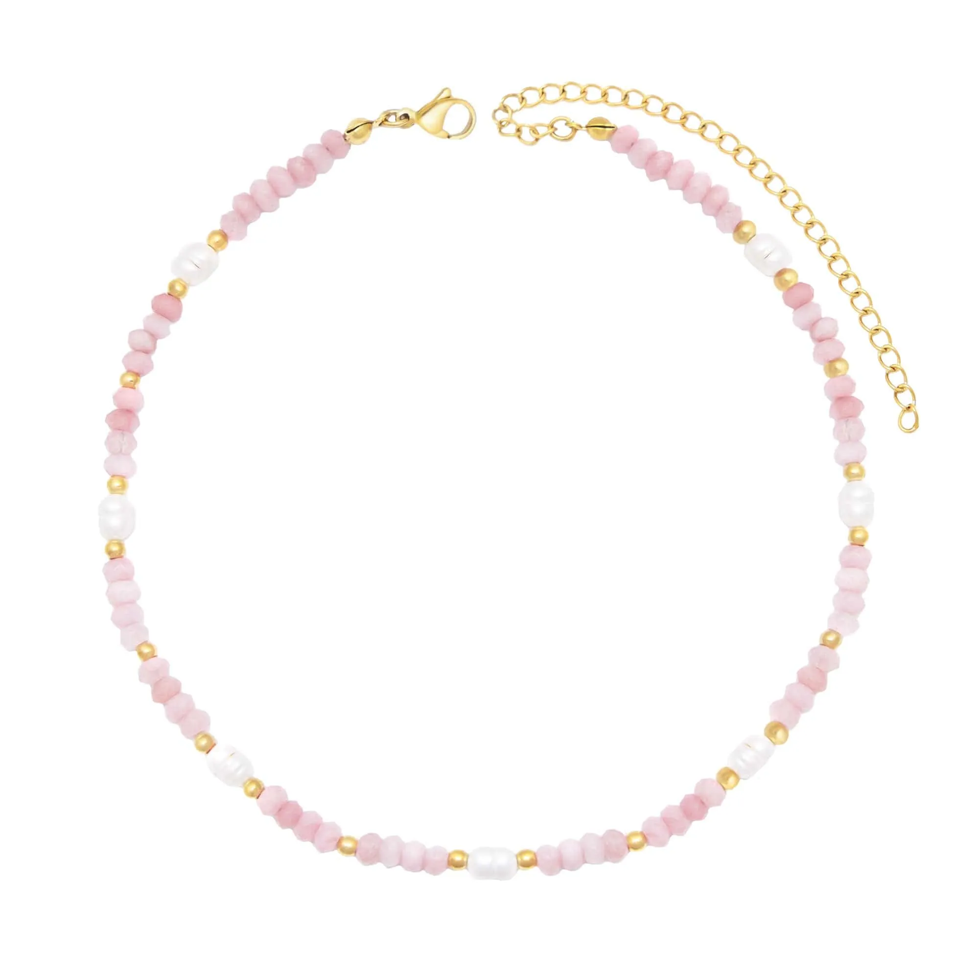 Lila Pearl Choker