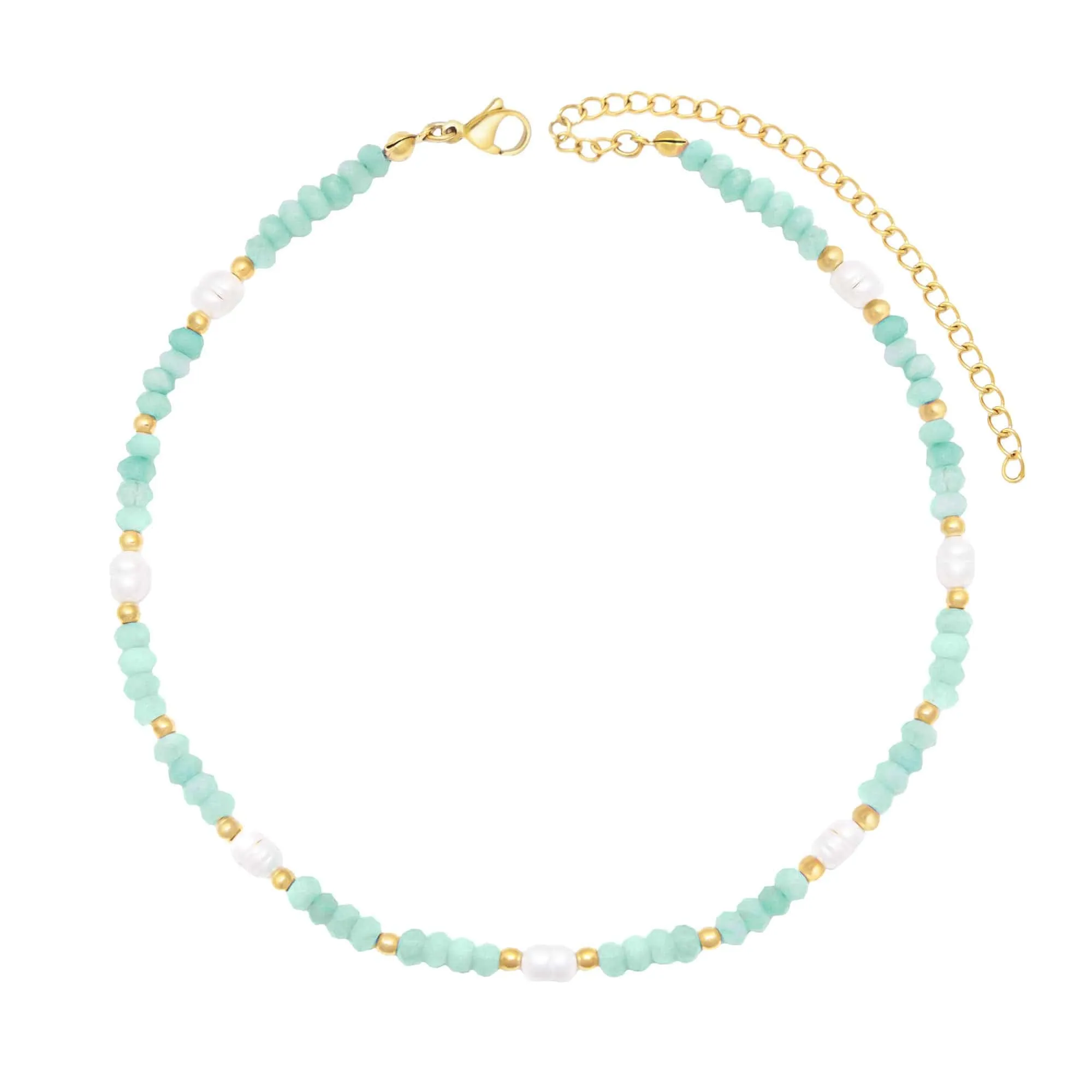 Lila Pearl Choker