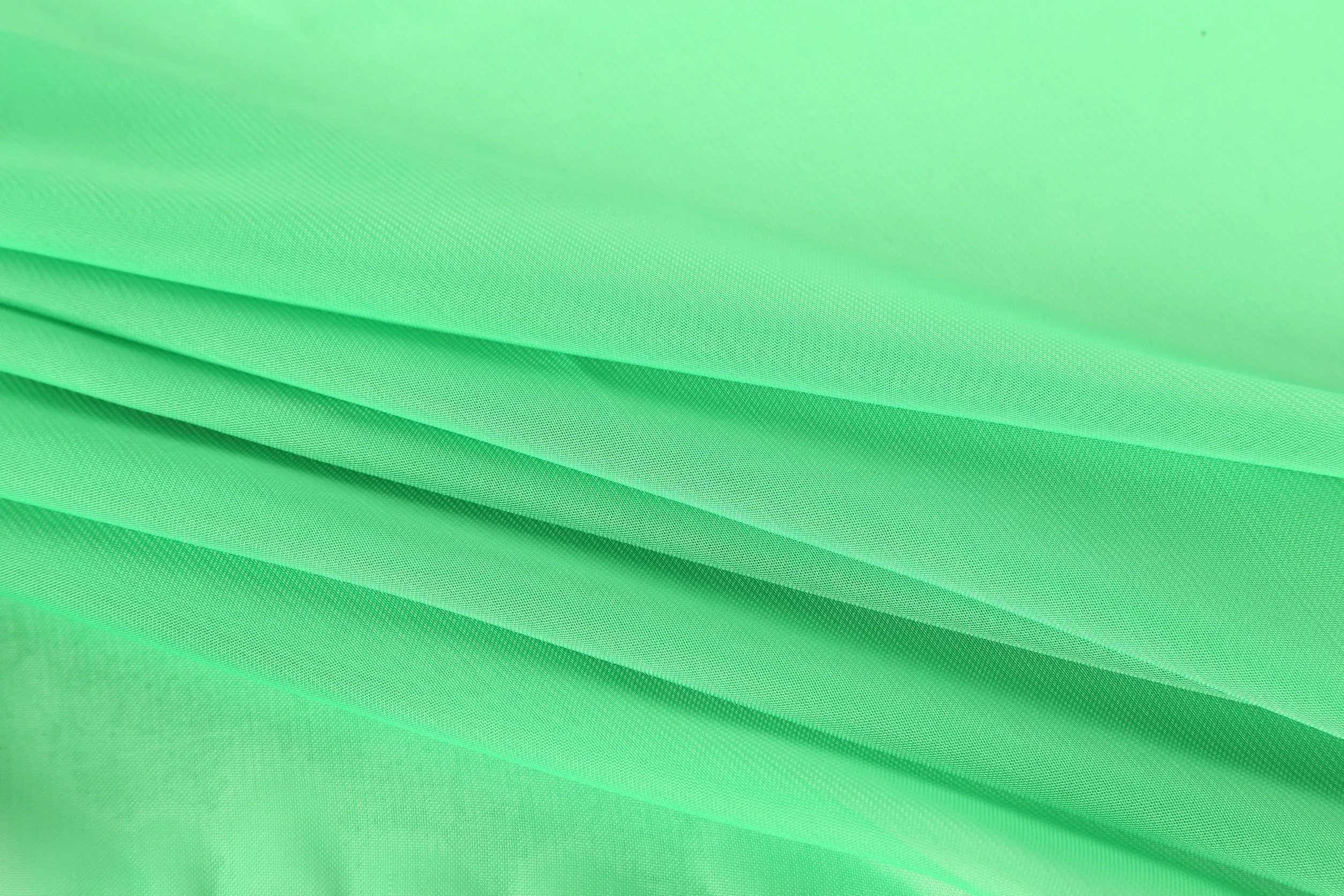 Long Chiffon Scarf Solid Green Color CHL404