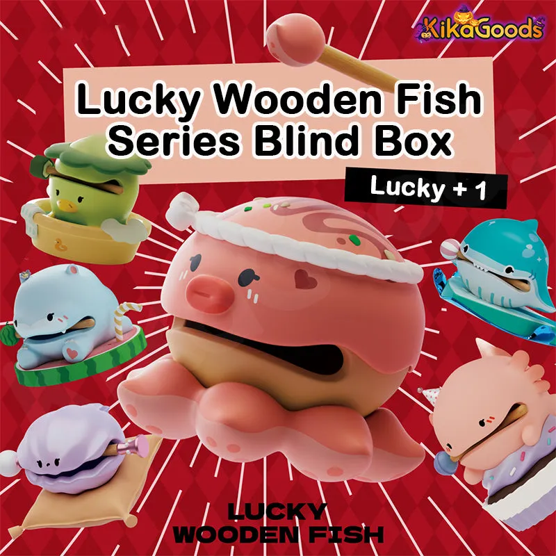 Lucky Wooden Fish Series Blind Box