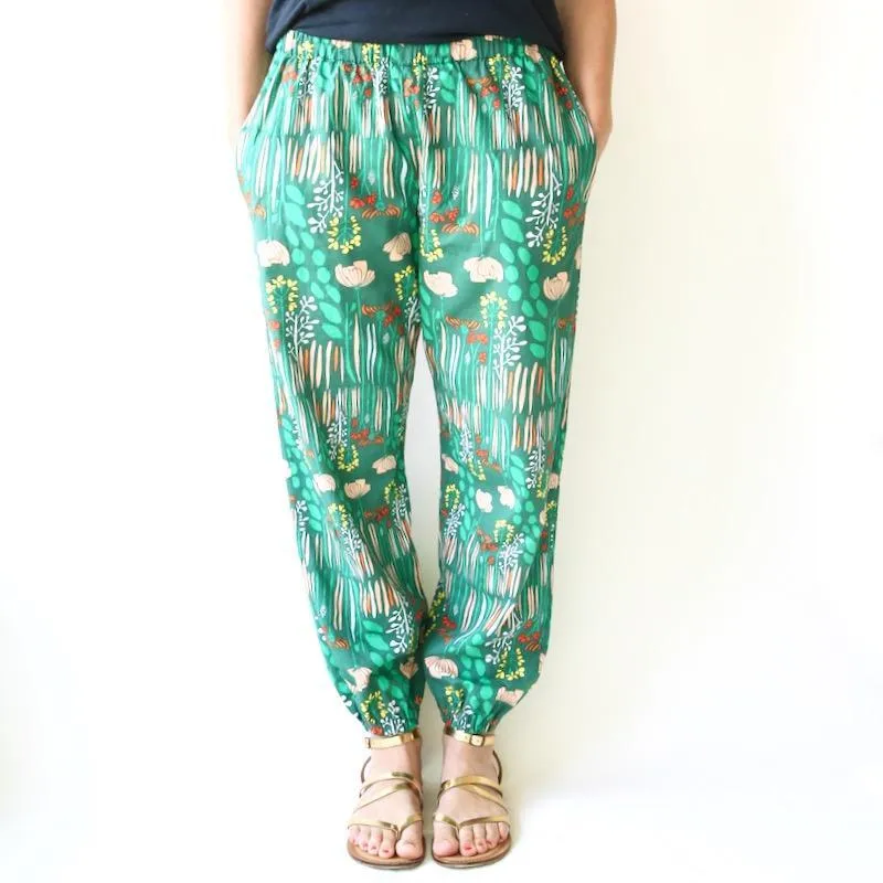 Luna Pants Paper Pattern  XXS, XS, S, M, L, XL& Plus Sizes 1-5