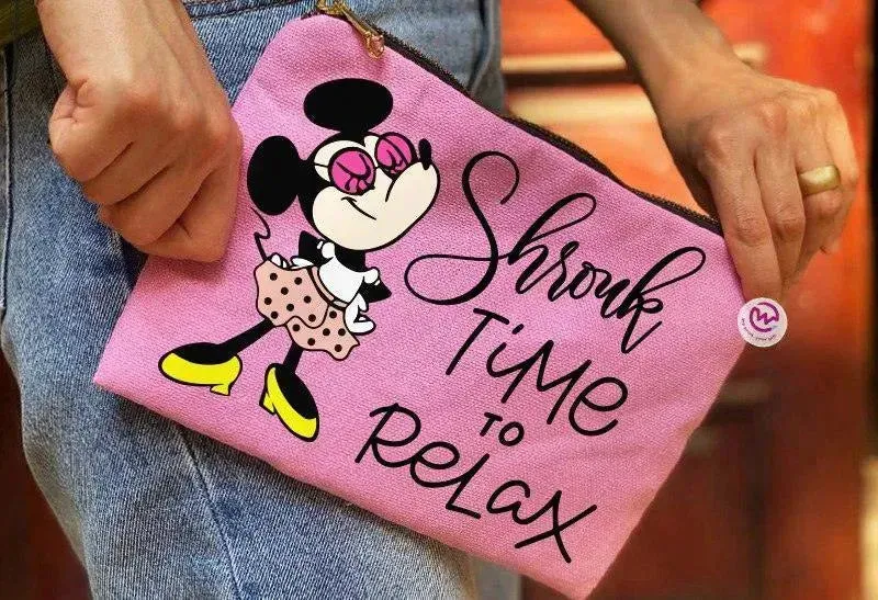 Makeup & Pencil Case- Minnie Mouse