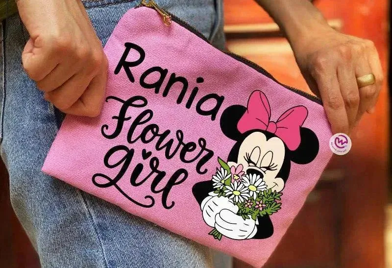 Makeup & Pencil Case- Minnie Mouse