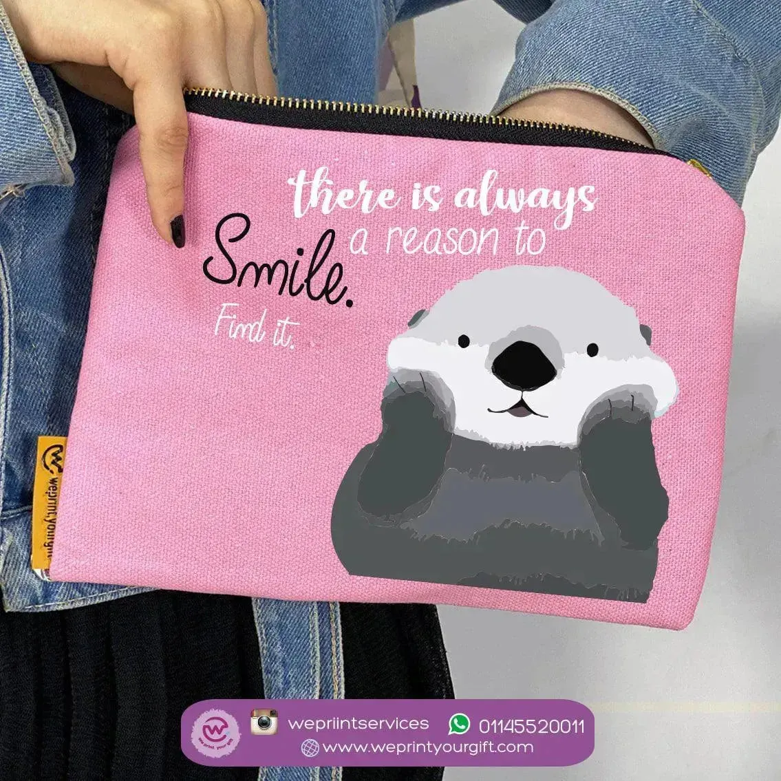 Makeup & Pencil Case-Panda