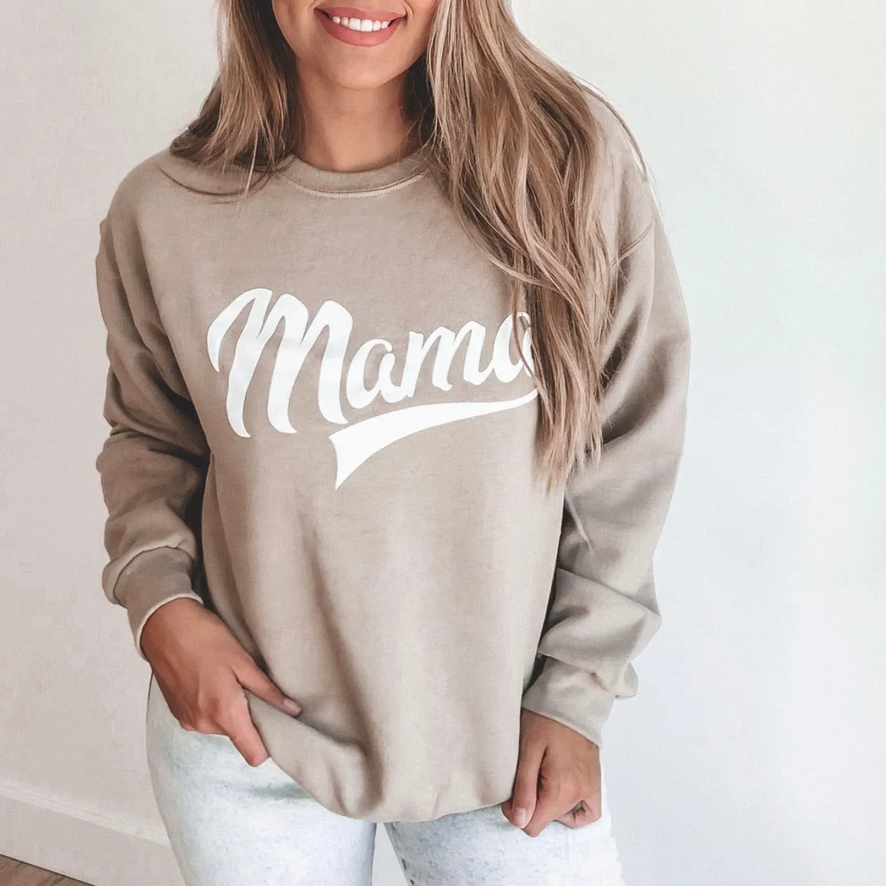 Mama Sporty • Khaki Pullover