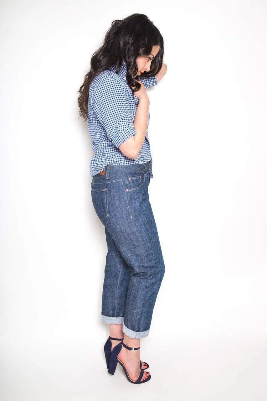 Morgan Boyfriend Jeans - Closet Core Patterns - Sizes 0-20