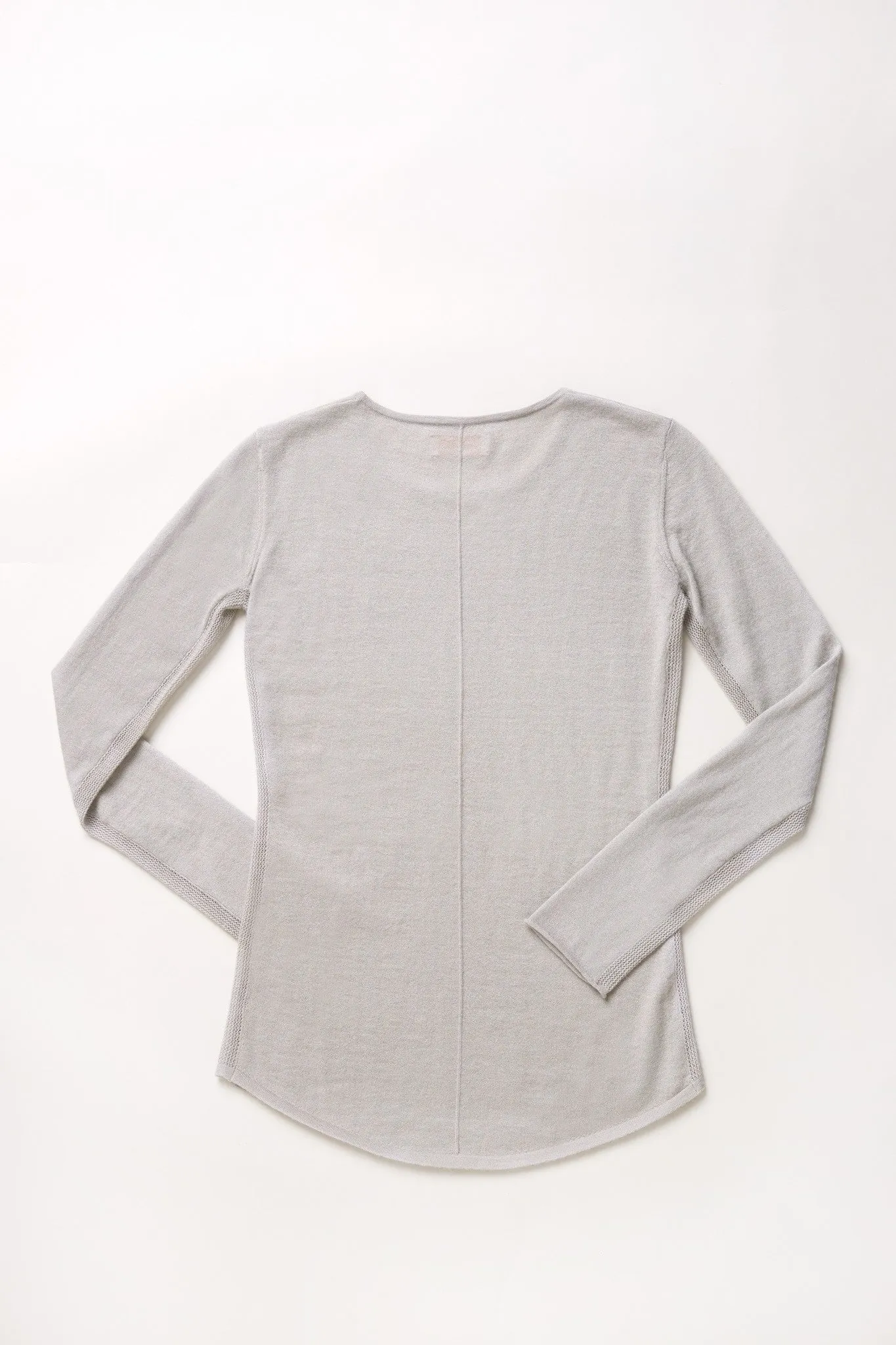 Mover-Breather Cashmere Sweater - String Grey