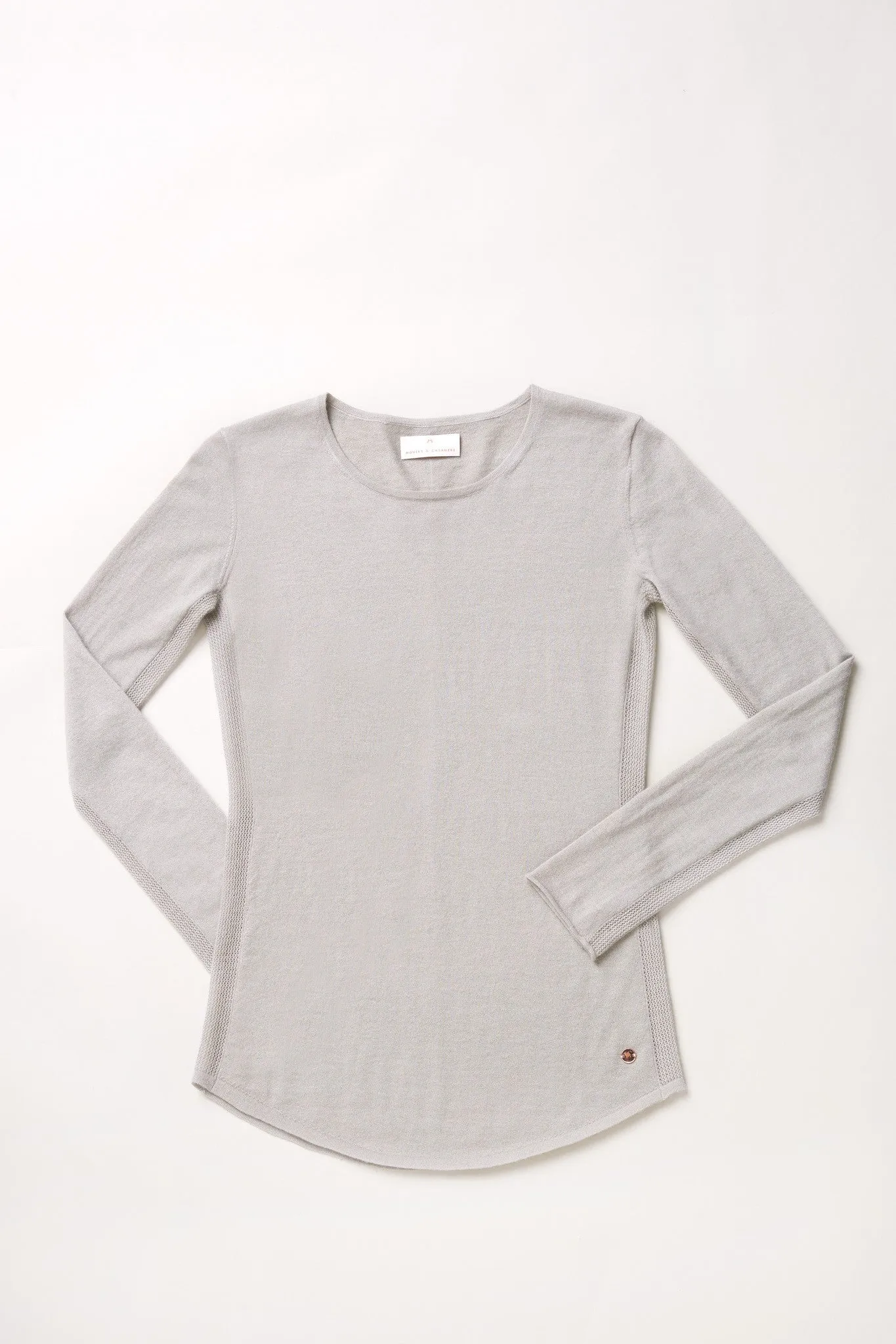 Mover-Breather Cashmere Sweater - String Grey