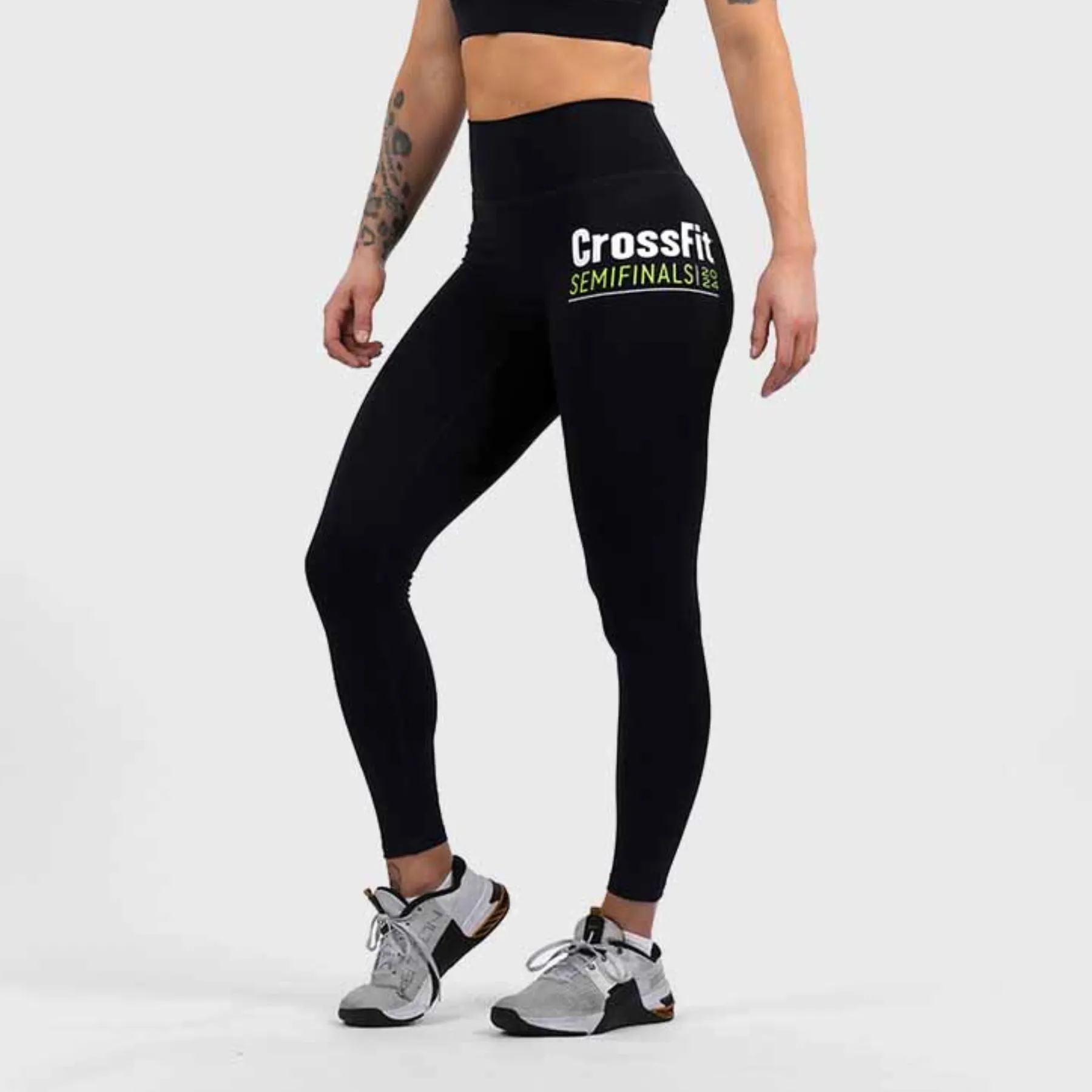 Northern Spirit - CrossFit® SEMIFINALS GALAXY WOMEN'S HIGH WAISTED TIGHT 27" - INK