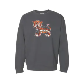 Painted Old School Tiger Lightweight Fleece