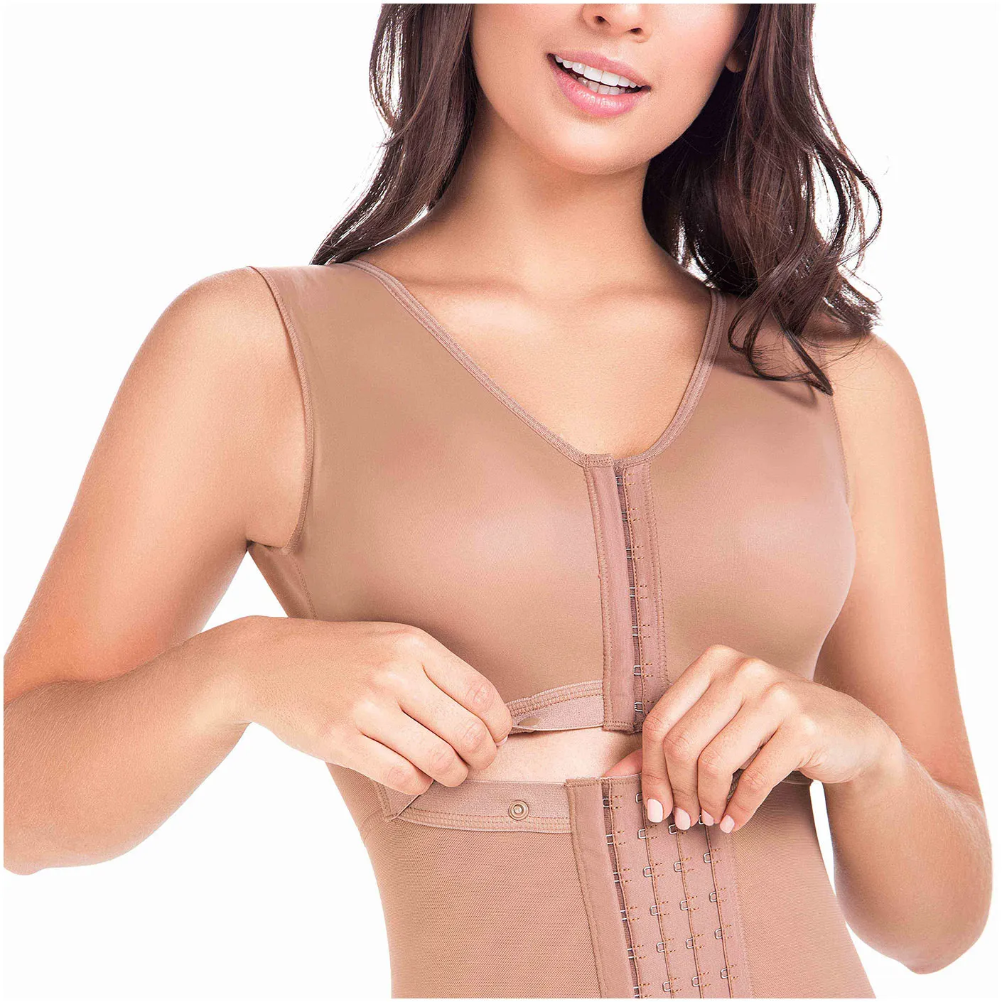 Postpartum Natural-birth High-Back, Capri, Partially Removable Built-in bra MariaE-9262