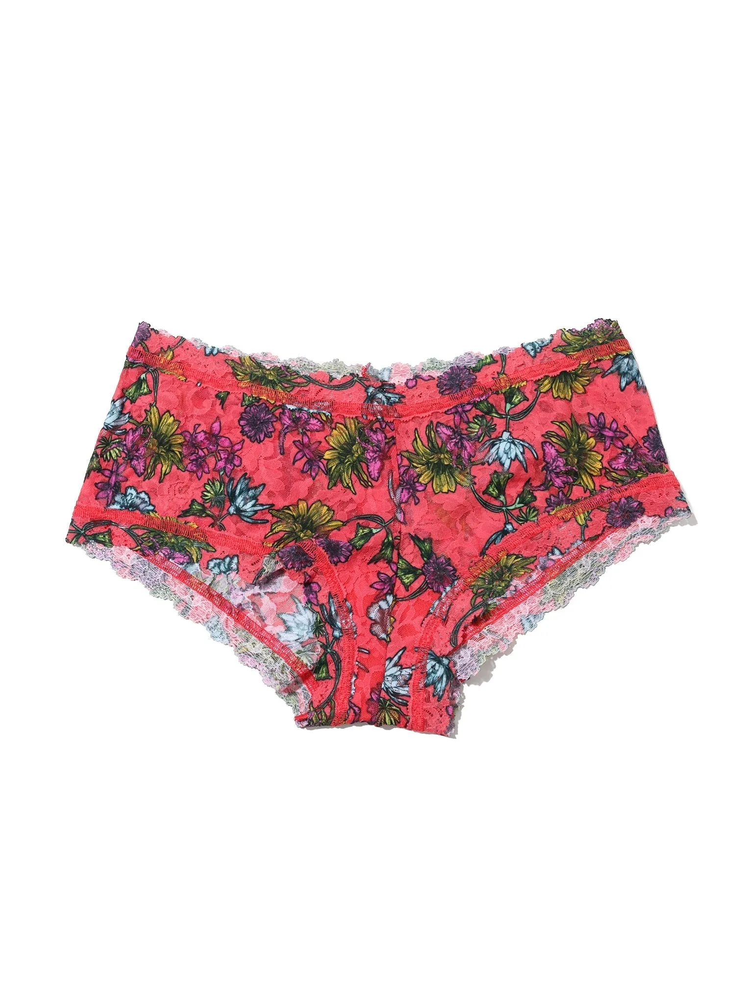 Printed Signature Lace Boyshort Wonderland Blooms Sale