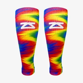 Rainbow Gradient Compression Leg Sleeves