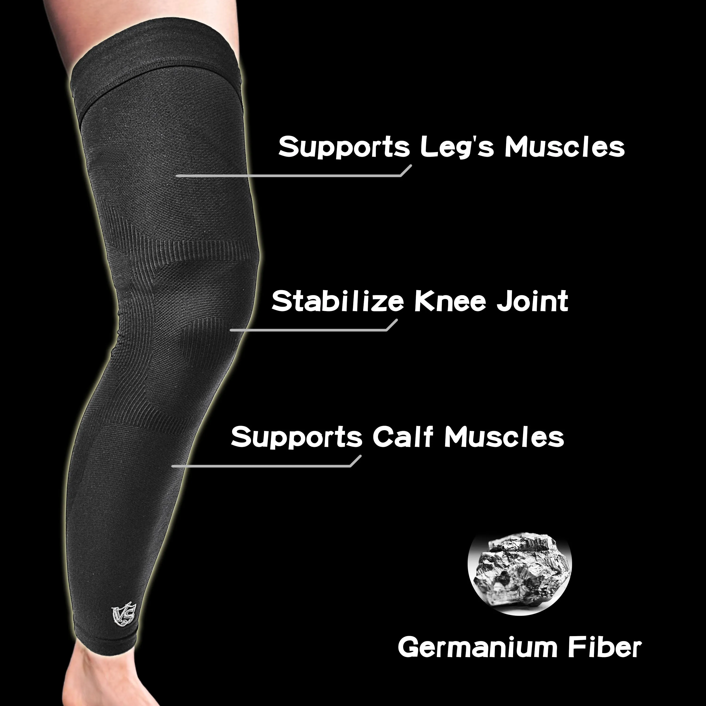 Recovery Leg Sleeves - Compression Full Leg Sleeves (1PC)