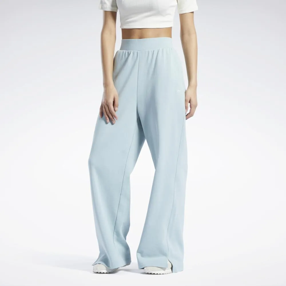 Reebok Apparel Women Classics Wide-Leg Pants SEAGRY