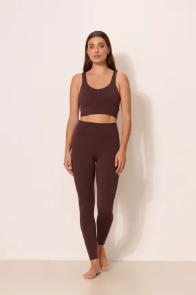 RIVER LIFT high-waisted legging - Coffee Bean