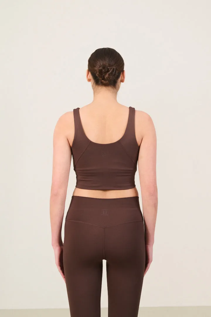 RIVER LIFT high-waisted legging - Coffee Bean