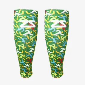 Running People Compression Leg Sleeves