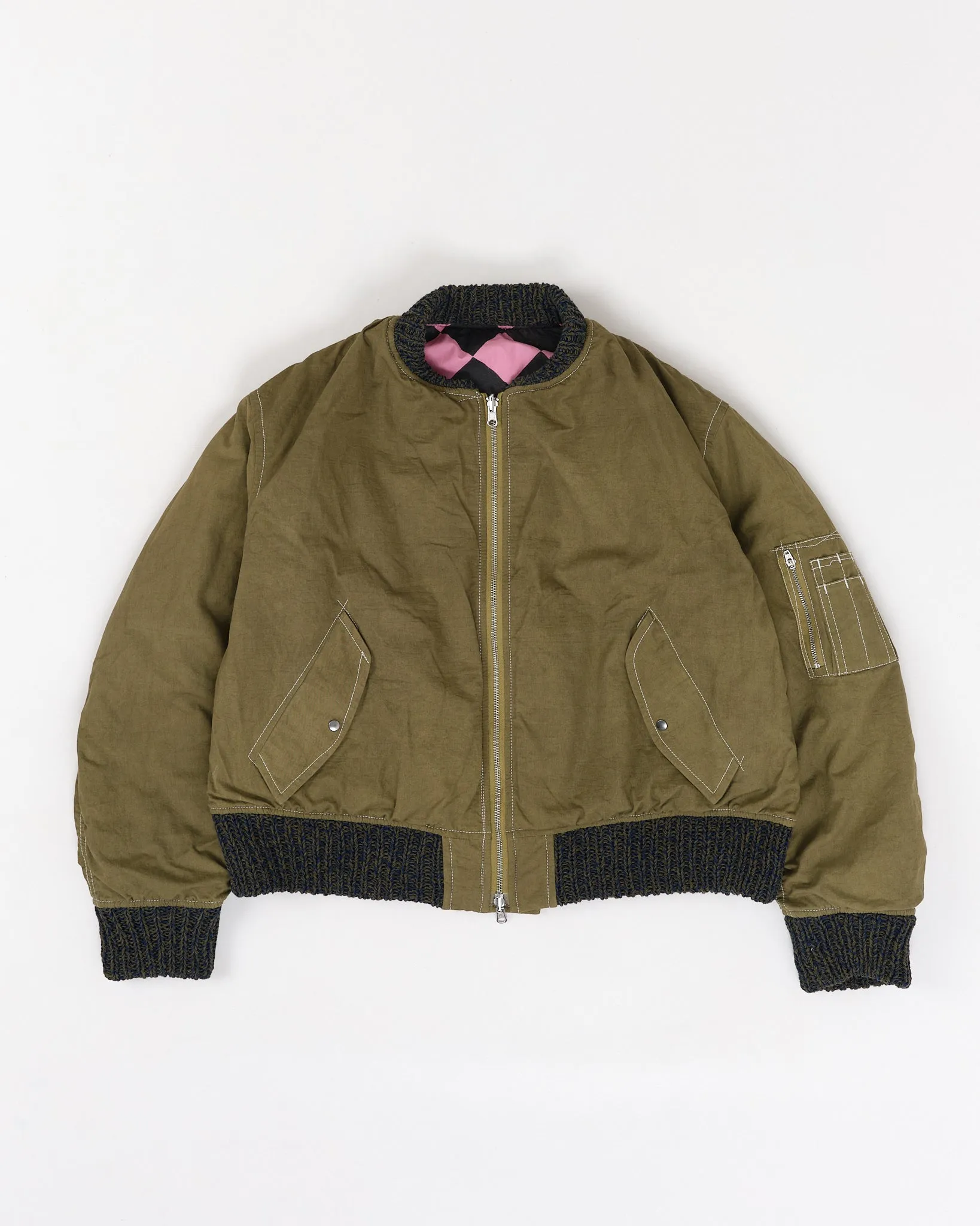 Seed Bomber - Olive Wonky-Wear