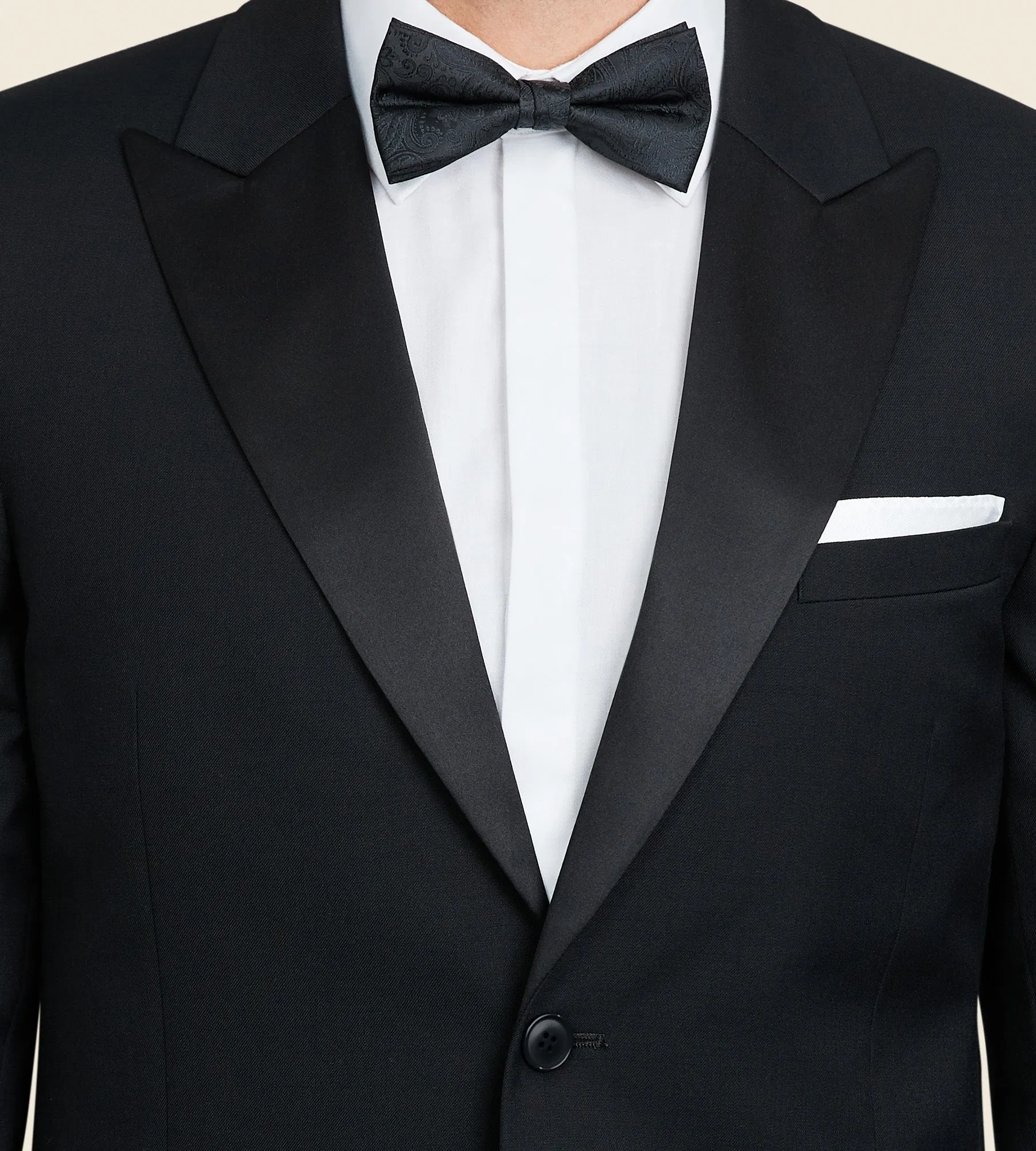 Slim Fit Stretch Peak Lapel Tuxedo