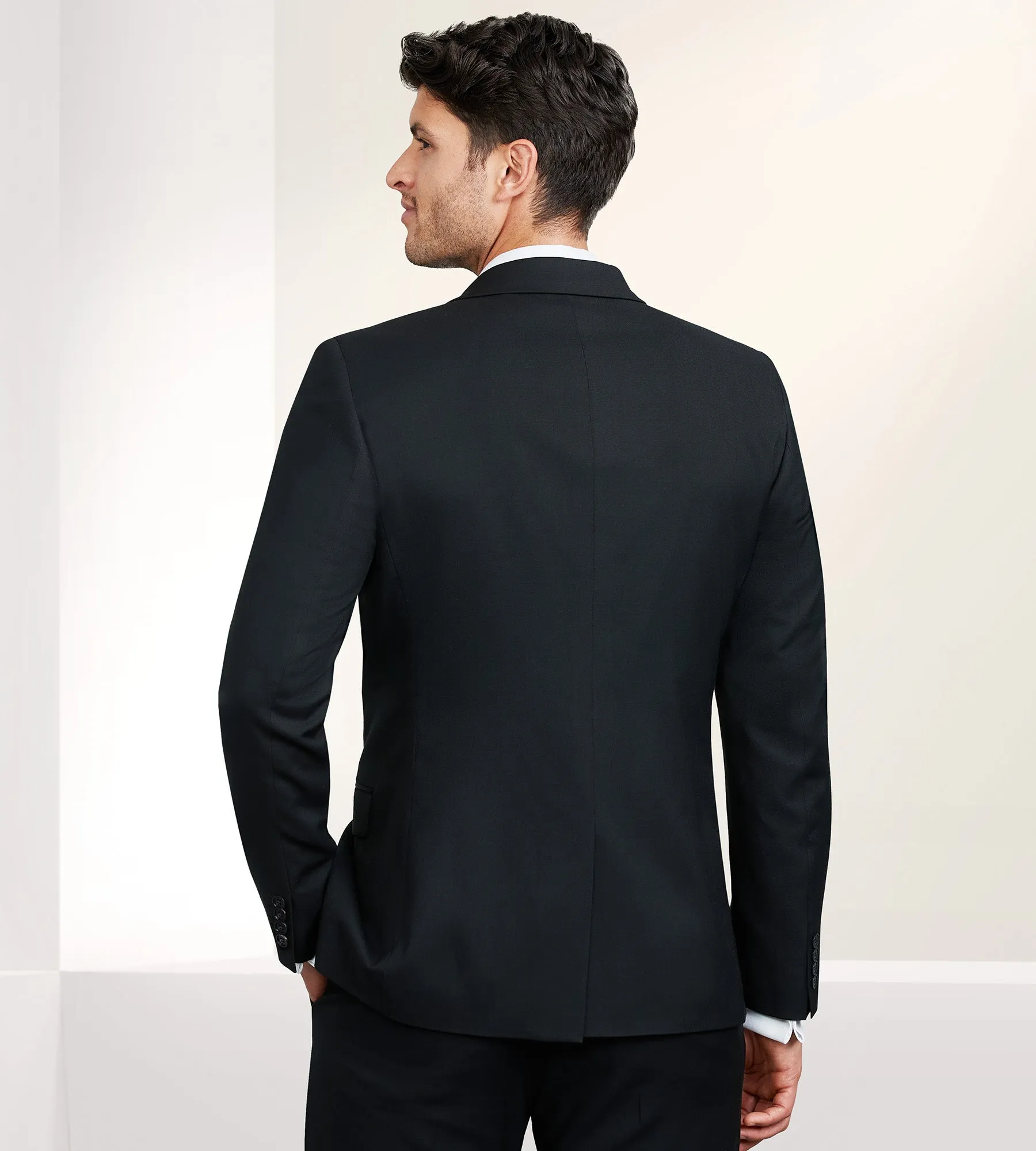 Slim Fit Stretch Peak Lapel Tuxedo