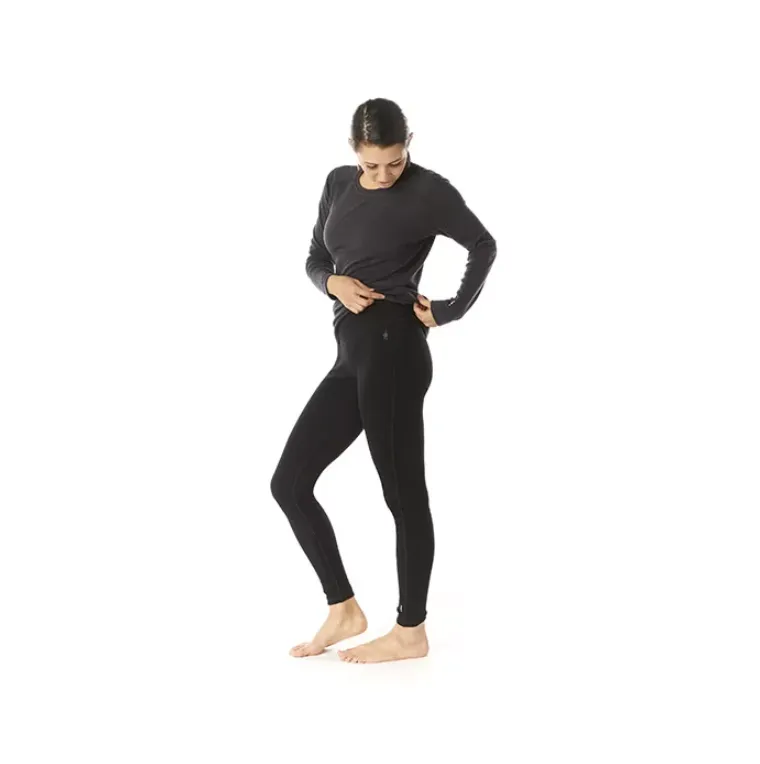 Smartwool Women's Classic Thermal Merino 250 Base Layer Bottoms (Black)