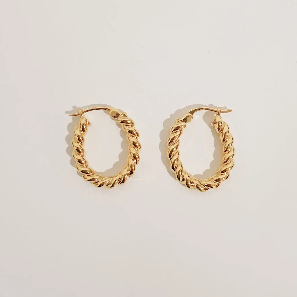 Sofia Hoops - Gold