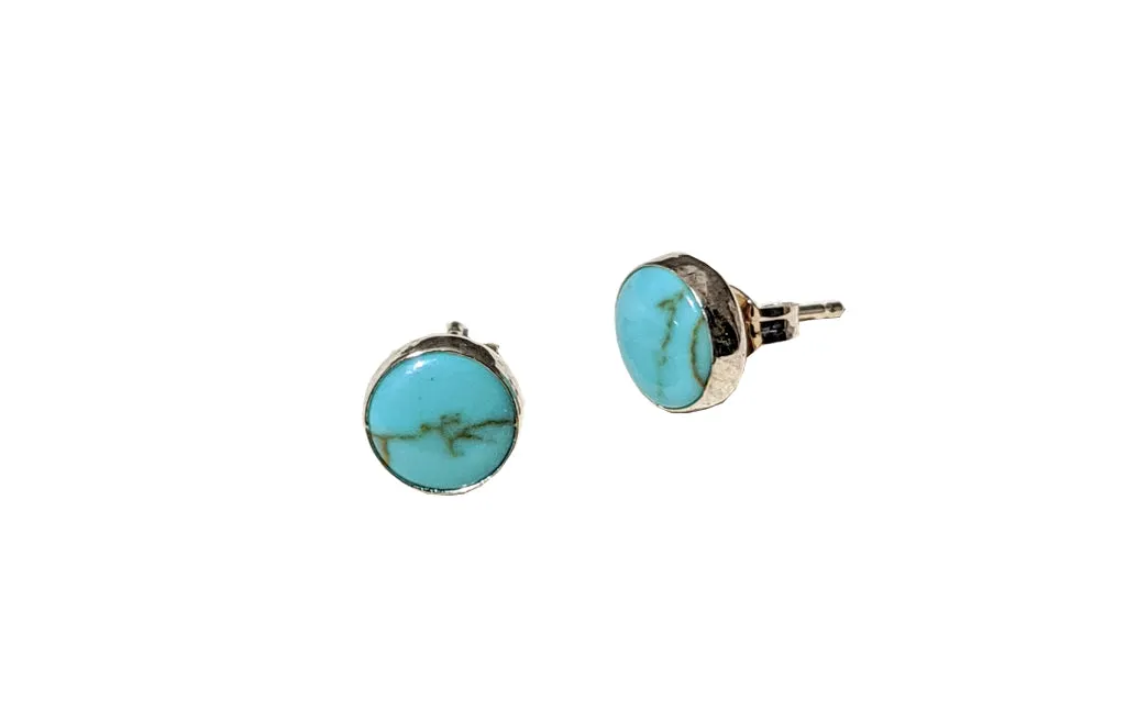 Sterling Silver turquoise studs