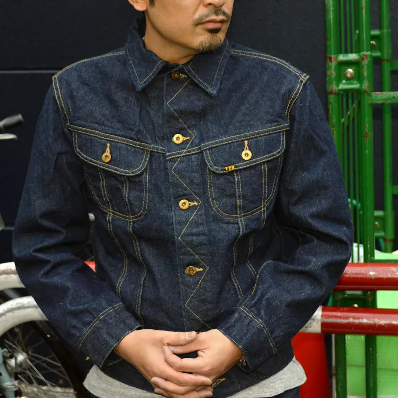 TCB jeans "Cats Drive Jacket" 14.6oz Denim Jacket