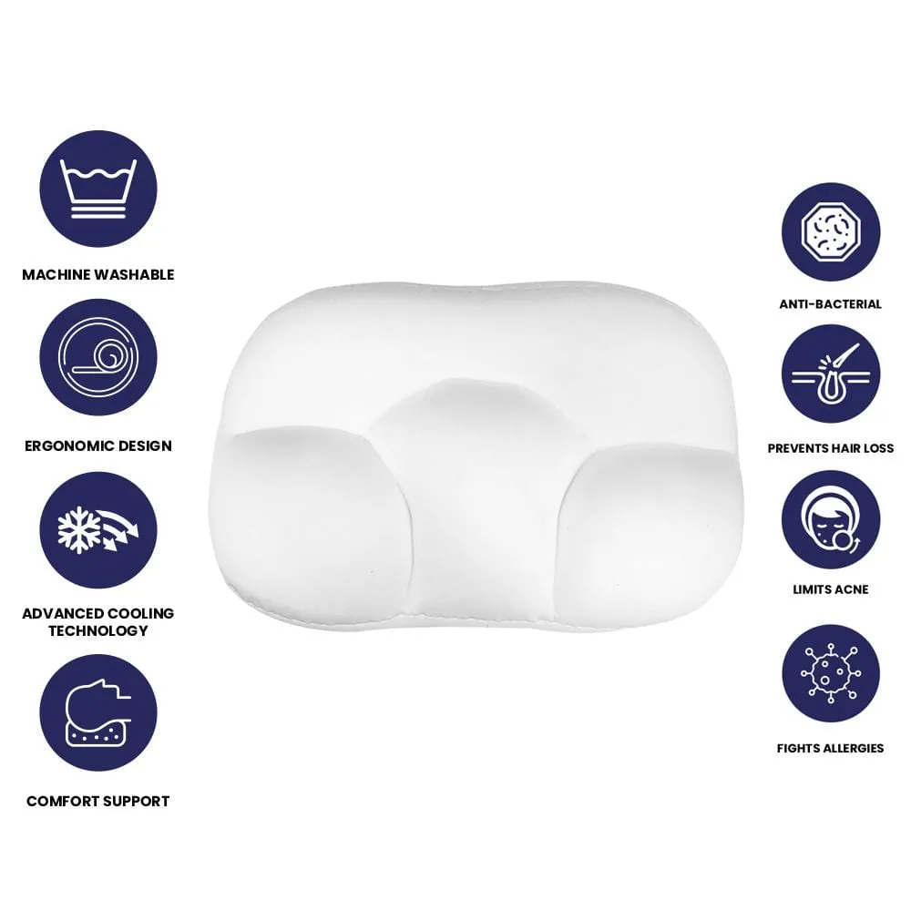 TheraRx Egg Sleeper Super-Soft Ultra Comfortable Pillow