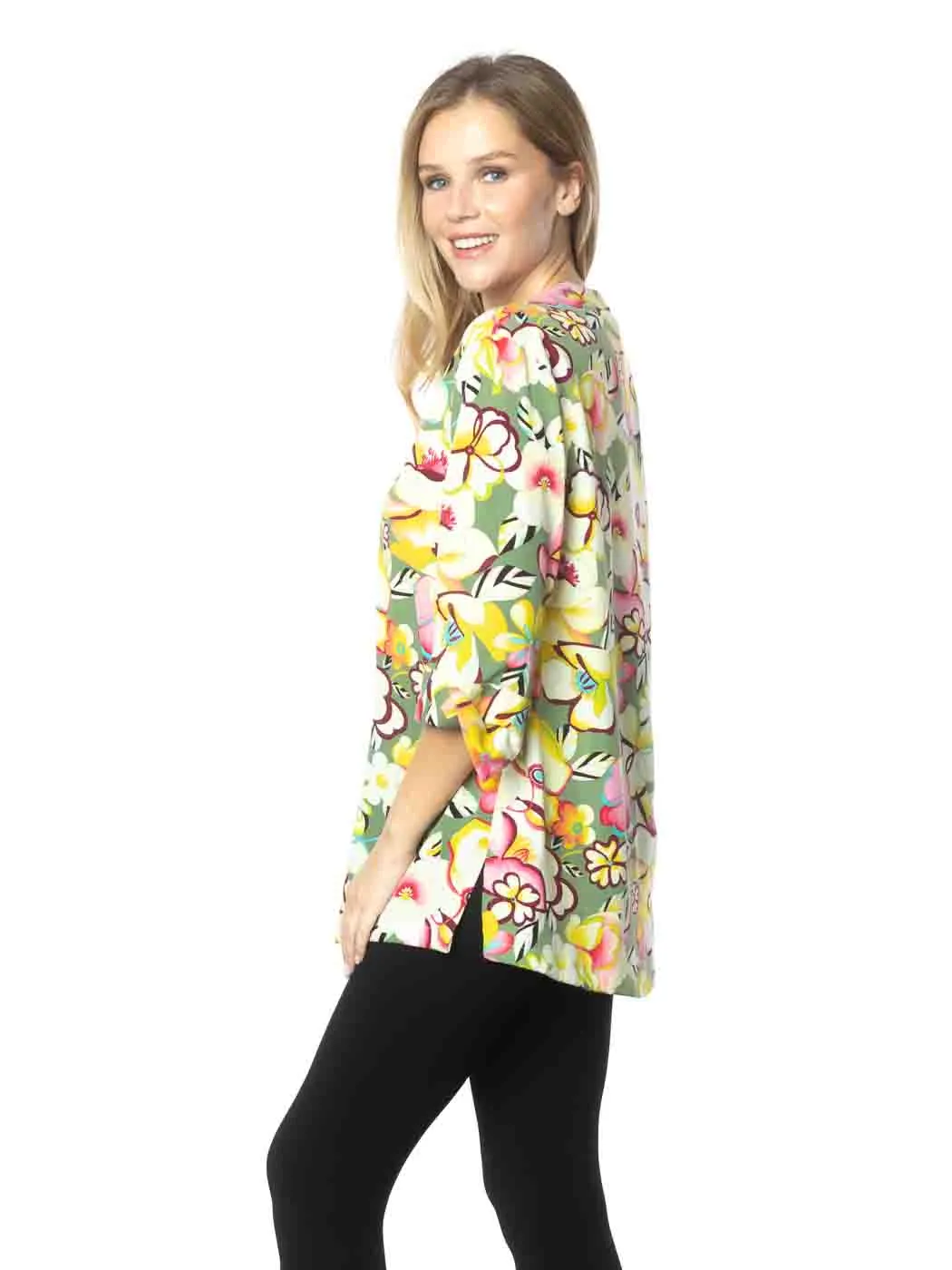 Tianello  TENCEL™   "Gaudi" Print  "Diva' Blouse